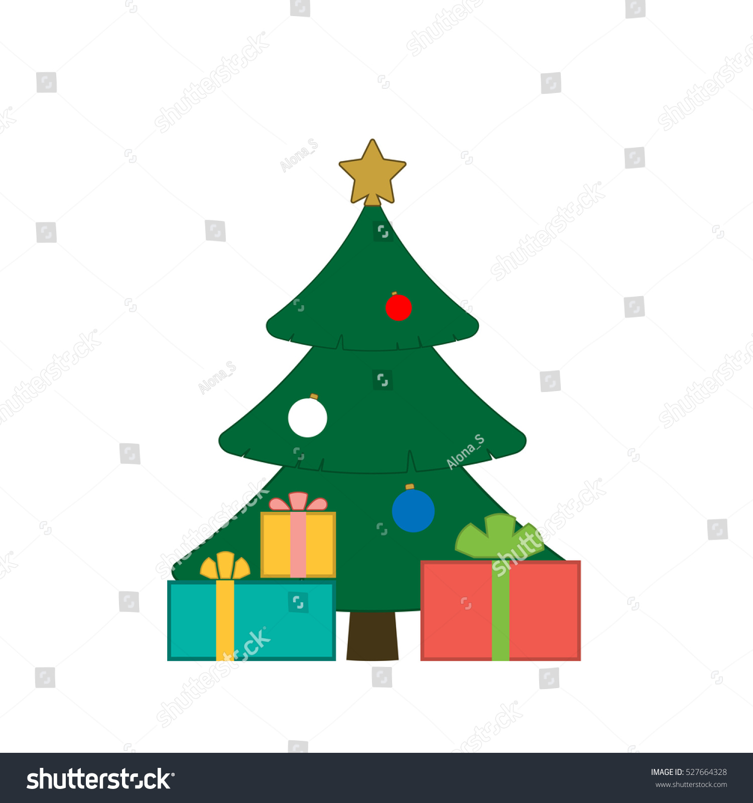 Edit Vectors Free Online - Christmas tree | Shutterstock Editor