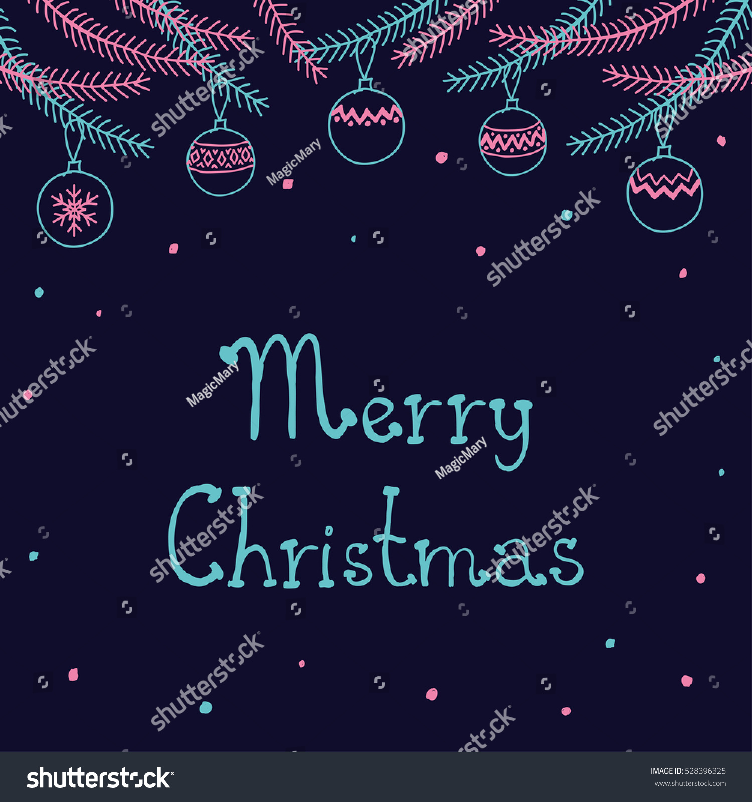 Edit Vectors Free Online - Christmas card | Shutterstock Editor