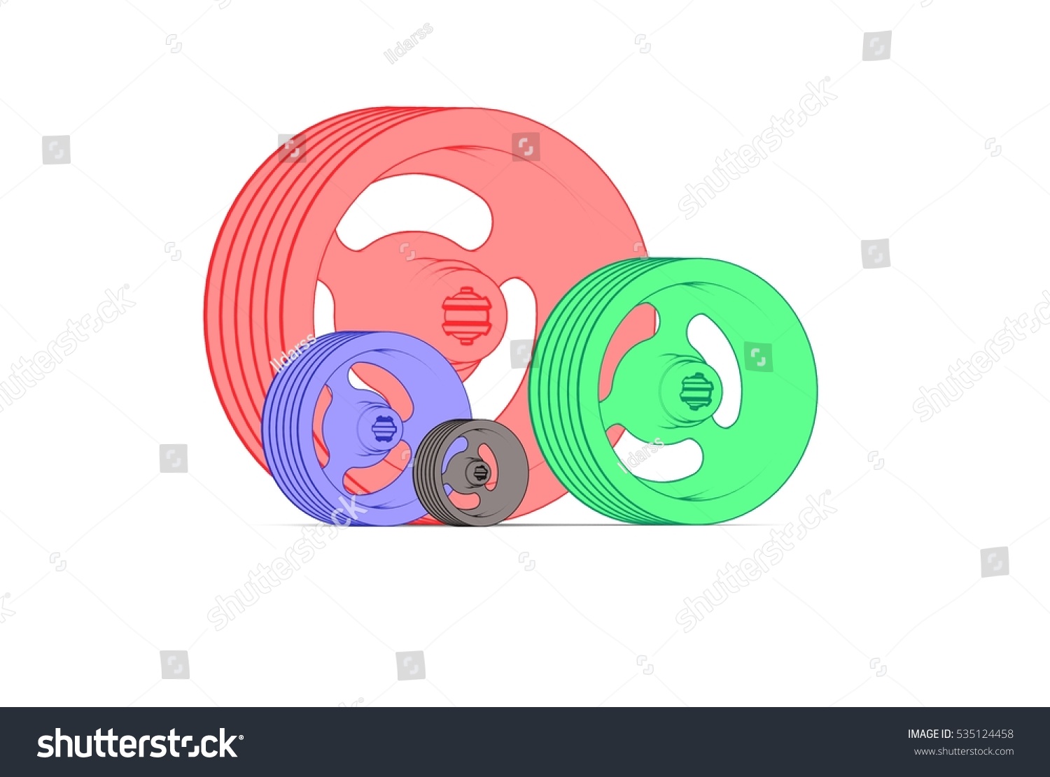 Download Edit Vectors Free Online - 3d illustration | Shutterstock Editor