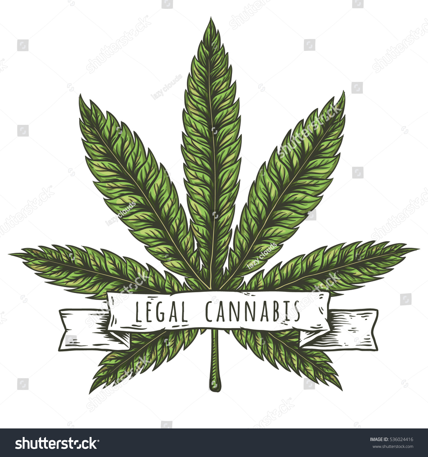 Edit Vectors Free Online - Cannabis leaf. | Shutterstock Editor