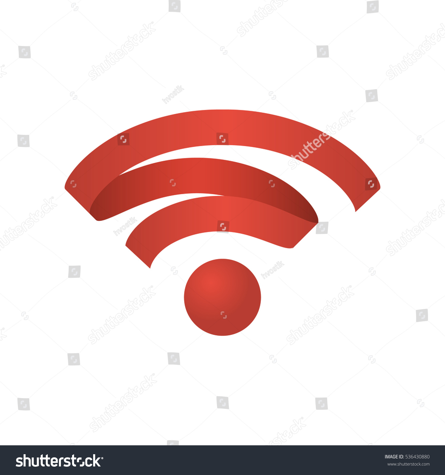 Edit Vectors Free Online - Wifi icon | Shutterstock Editor