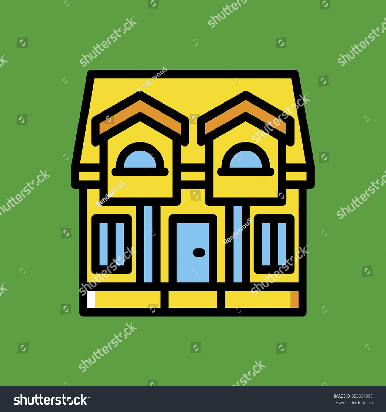 Download Edit Vectors Free Online - duplex home | Shutterstock Editor