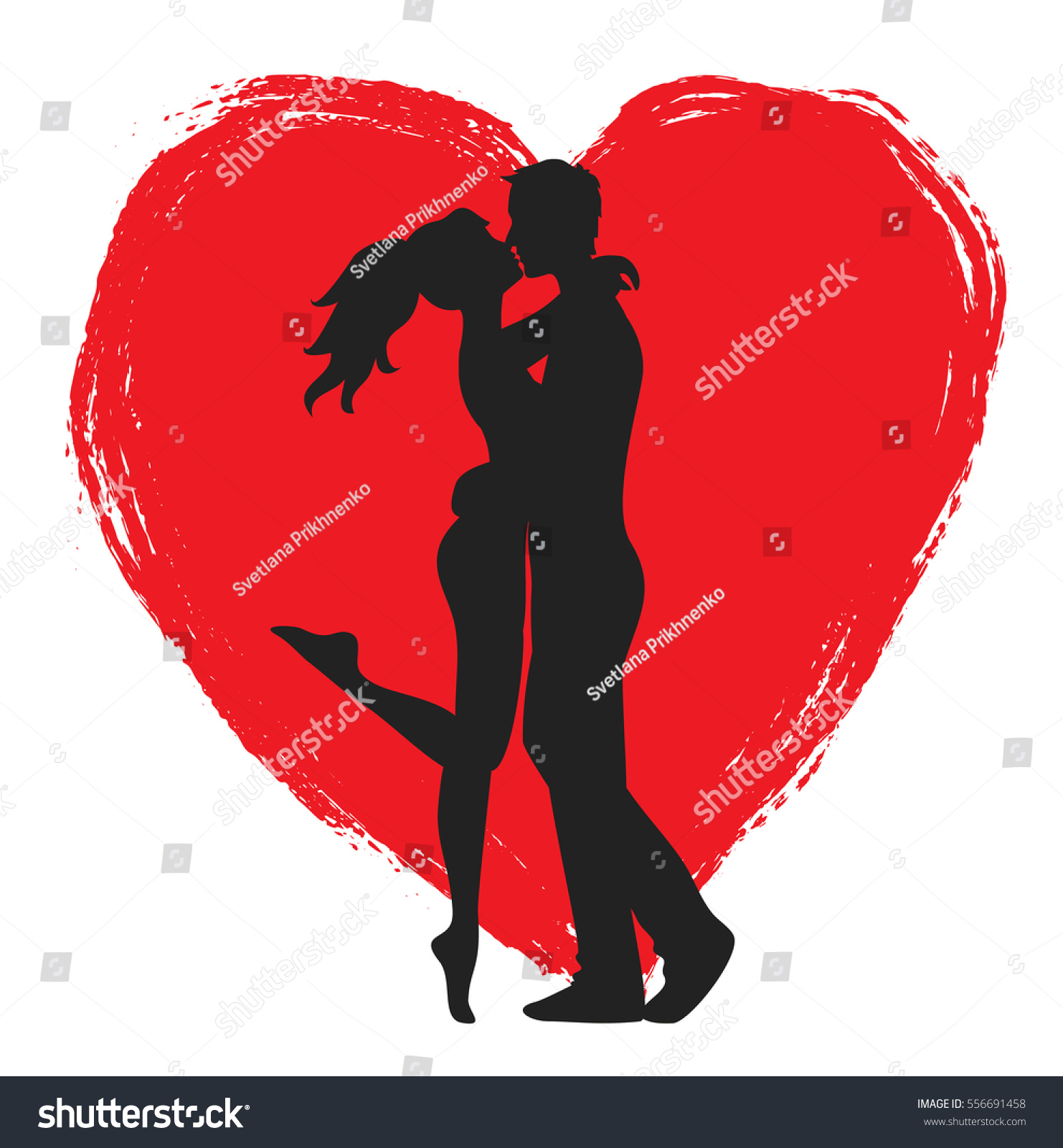 Edit Vectors Free Online - Kissing couple | Shutterstock Editor