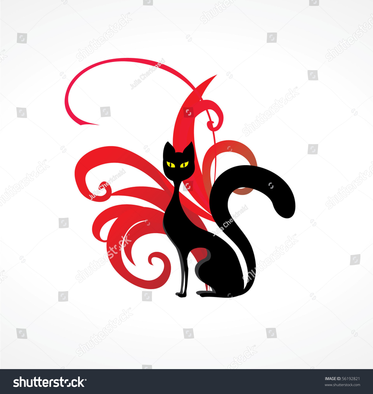 Edit Vectors Free Online - black cat | Shutterstock Editor