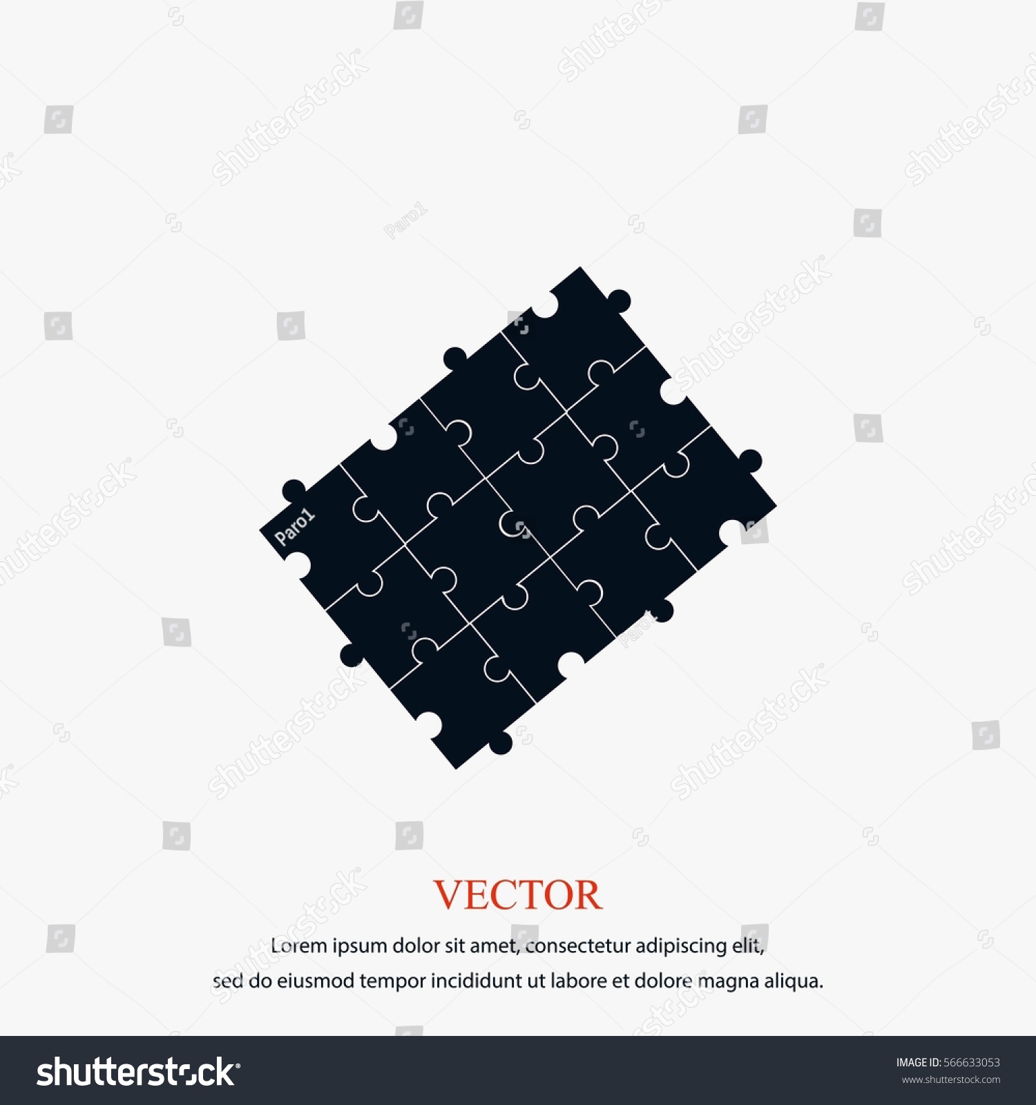 Edit Vectors Free Online - Puzzle icon | Shutterstock Editor