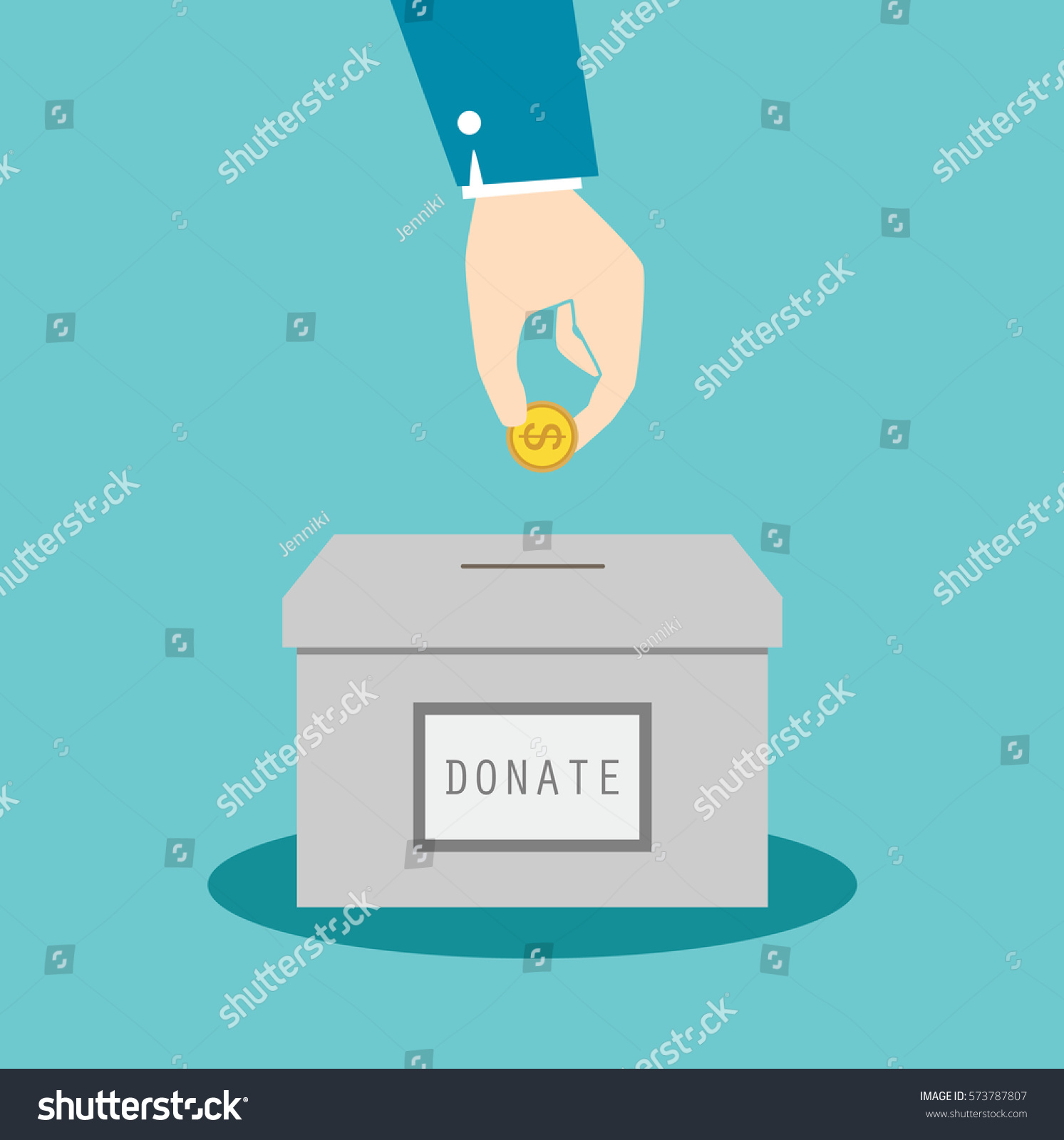 Download Edit Vectors Free Online - donation box | Shutterstock Editor