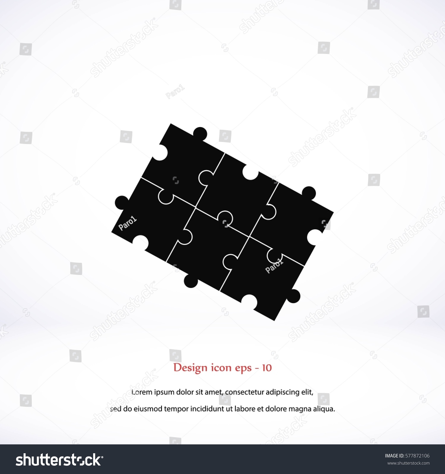 Edit Vectors Free Online - Puzzle icon | Shutterstock Editor