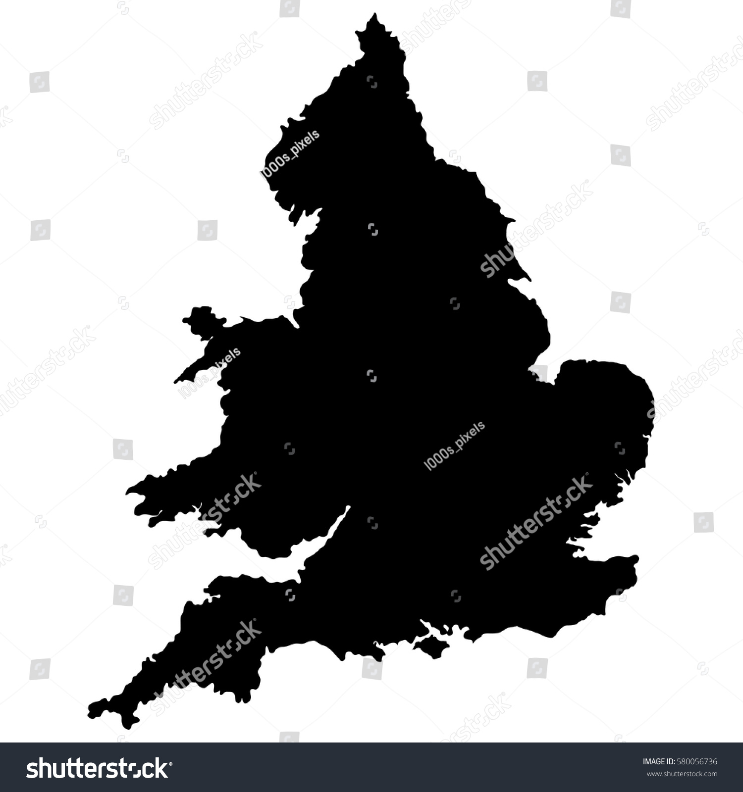 Edit Photos Free Online - England map | Shutterstock Editor
