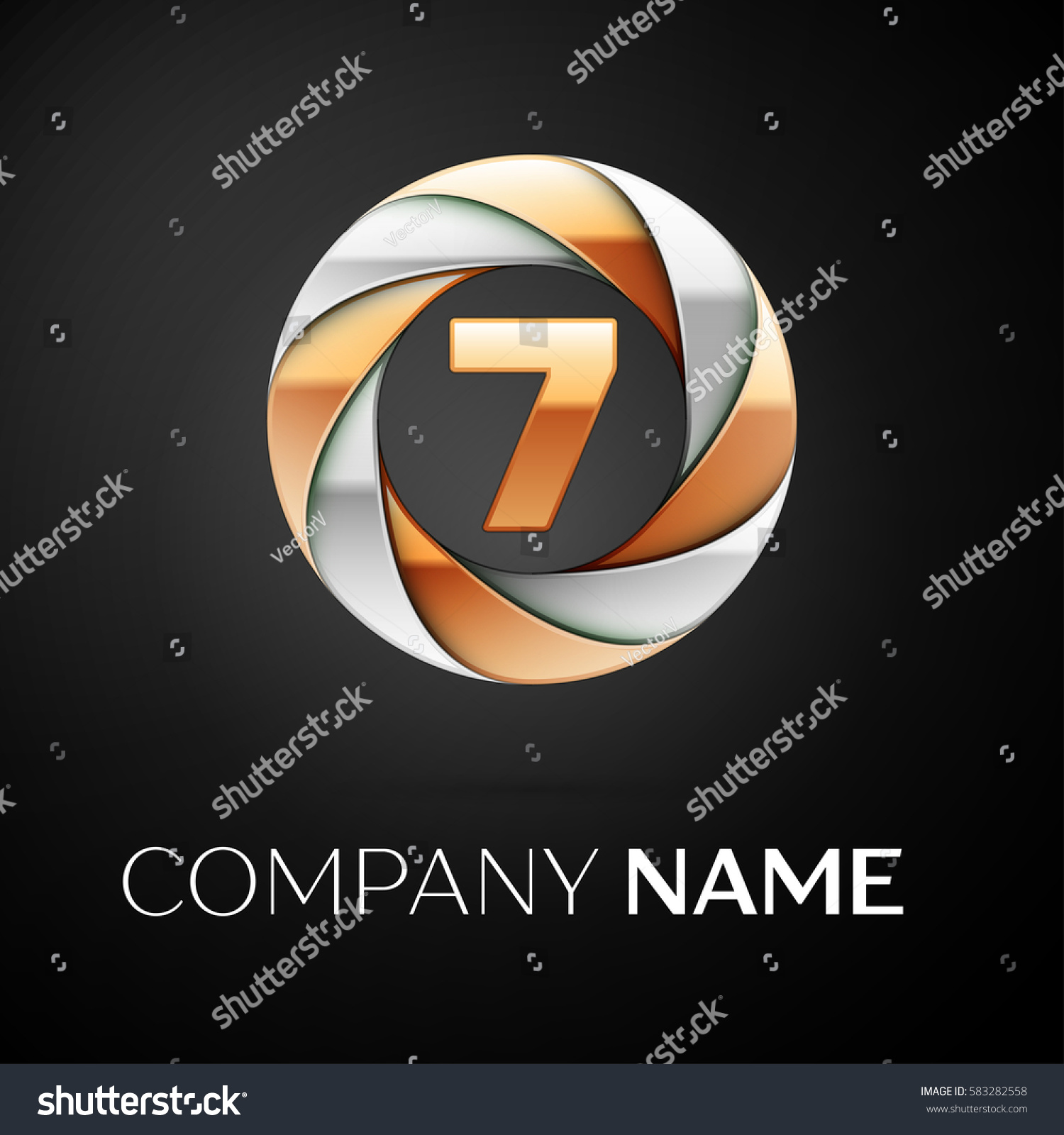 Download Edit Vectors Free Online - Number seven | Shutterstock Editor