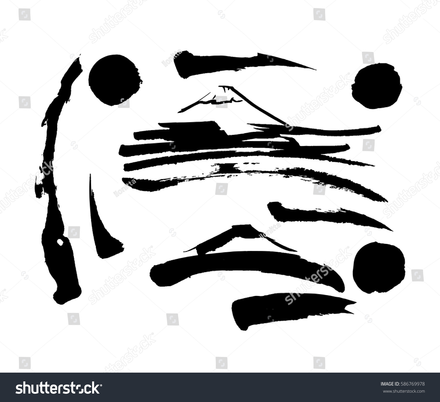 Edit Vectors Free Online - Set of black | Shutterstock Editor