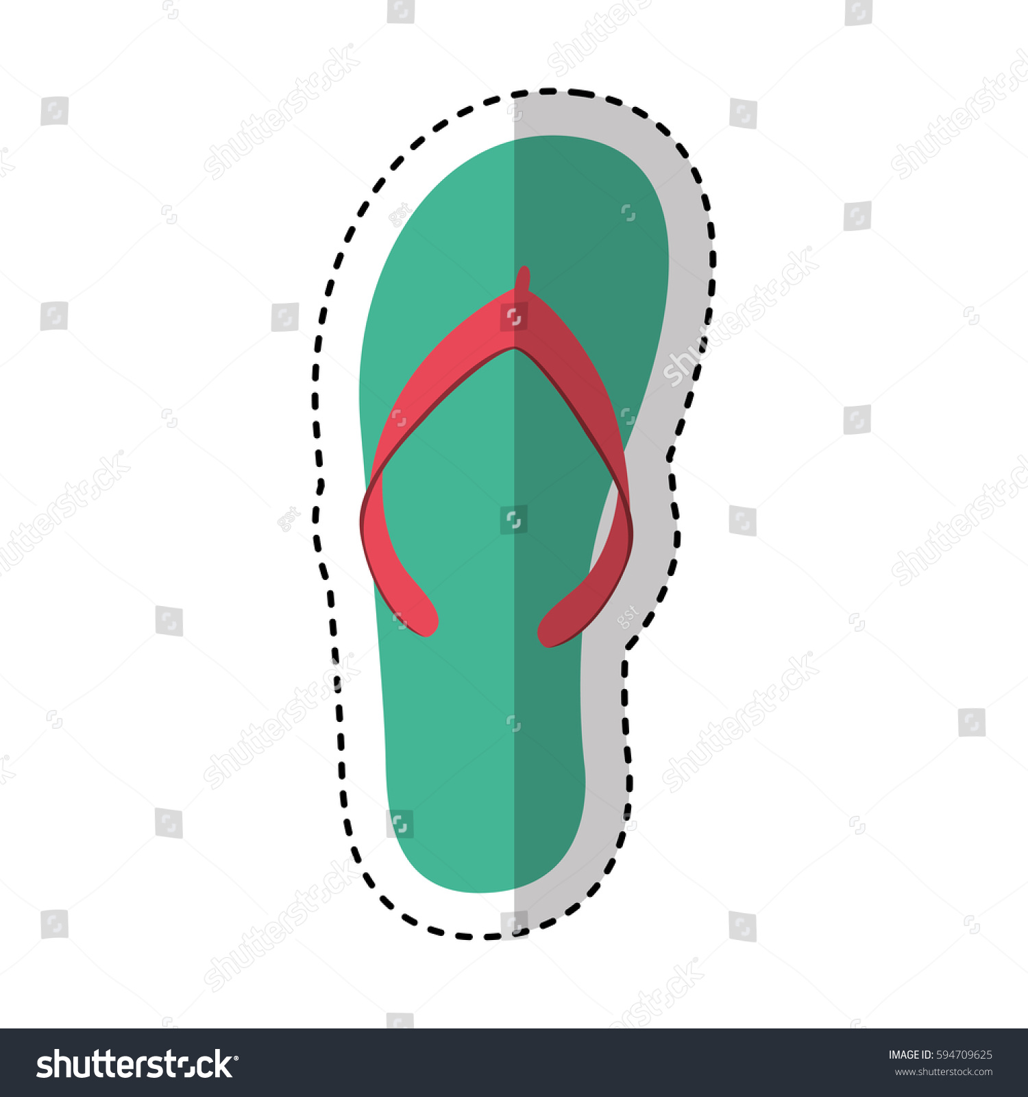 Edit Vectors Free Online - flip flops | Shutterstock Editor