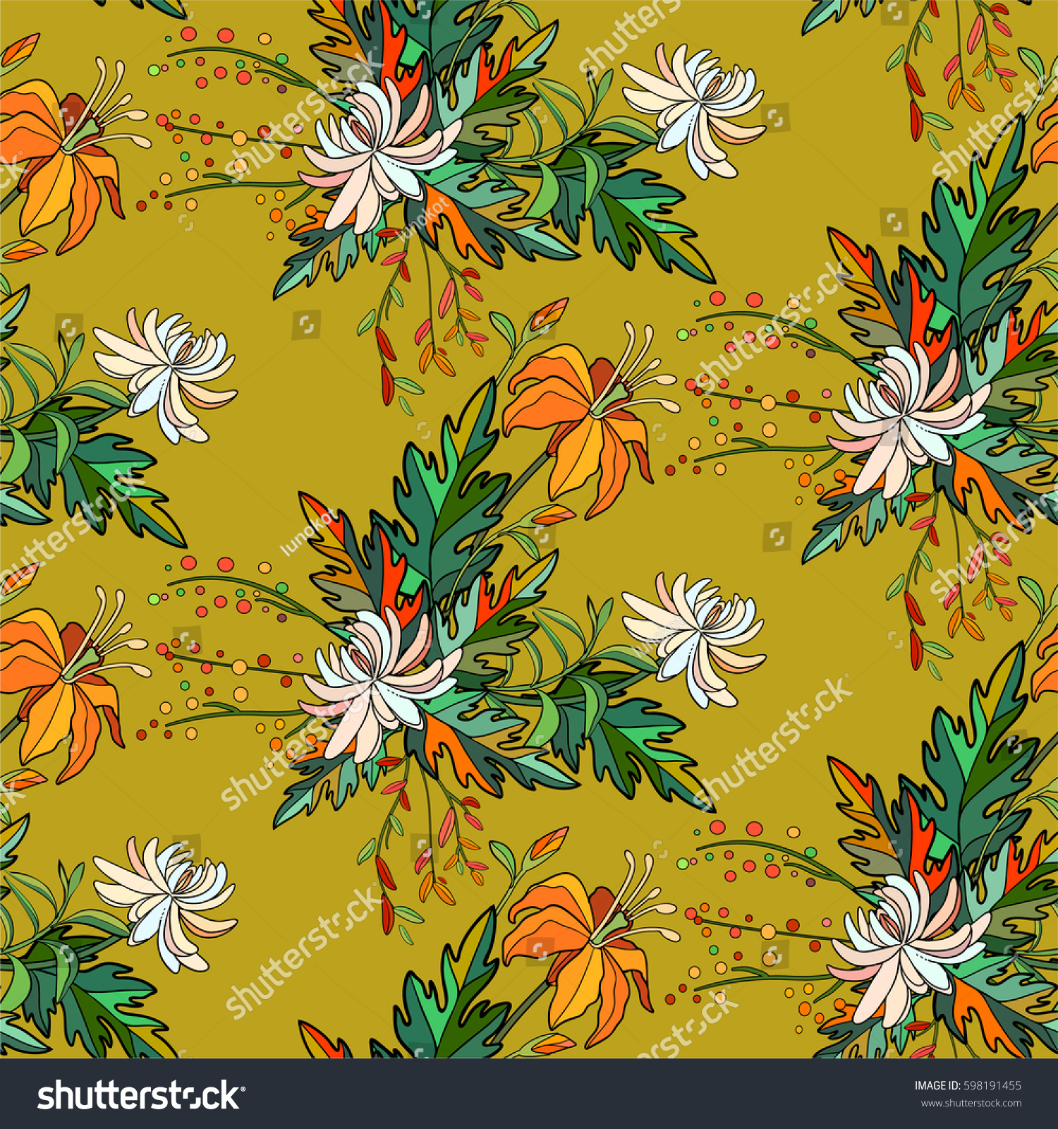 Download Edit Vectors Free Online - Floral background | Shutterstock Editor