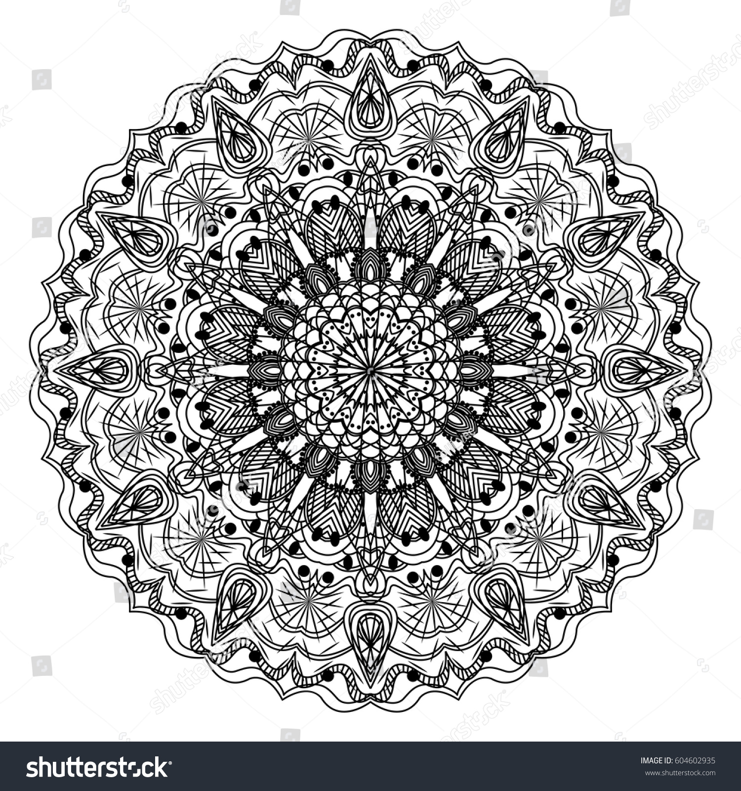 Download Edit Vectors Free Online - mandala vector | Shutterstock ...