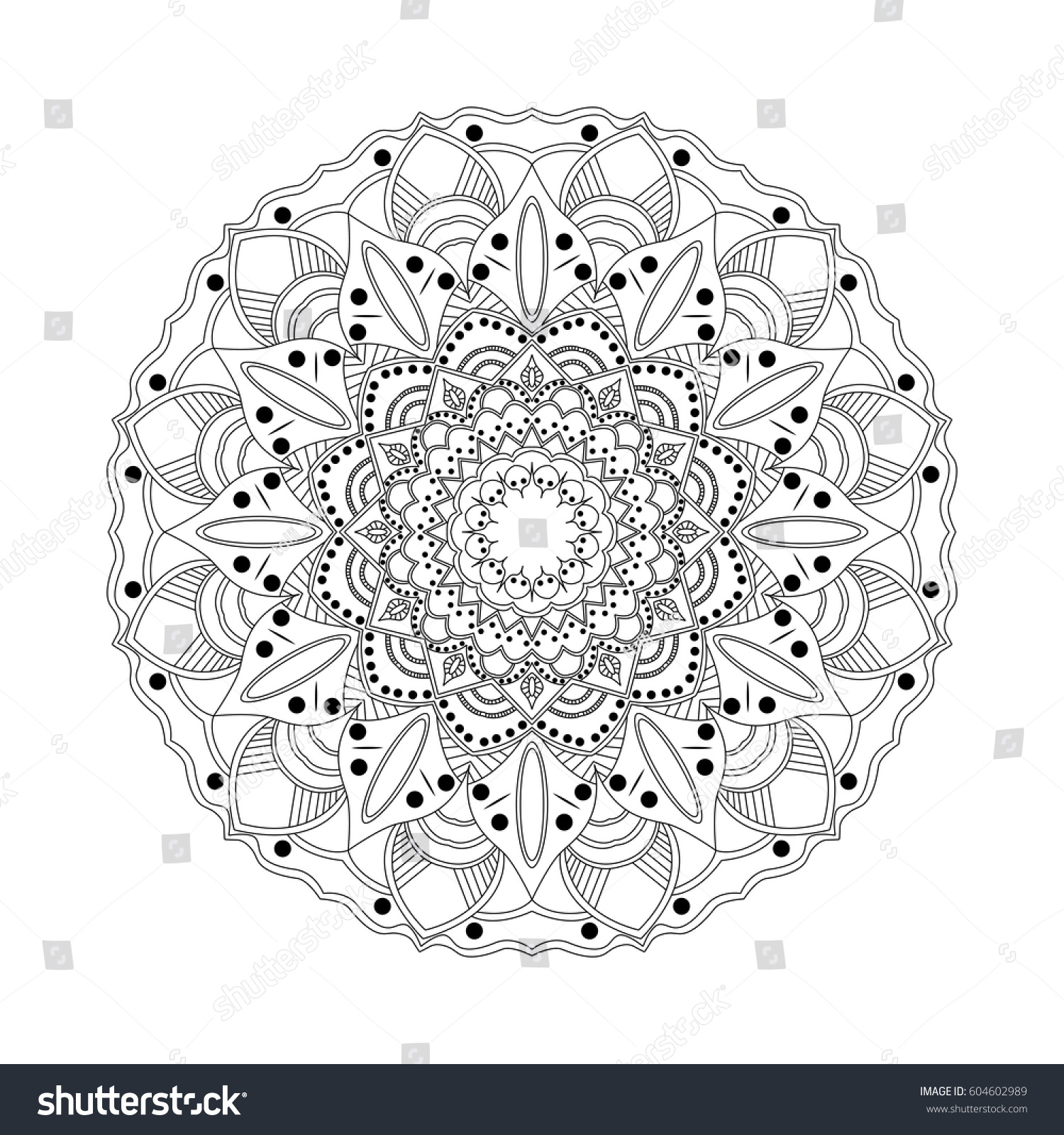 Download Edit Vectors Free Online - mandala vector | Shutterstock ...