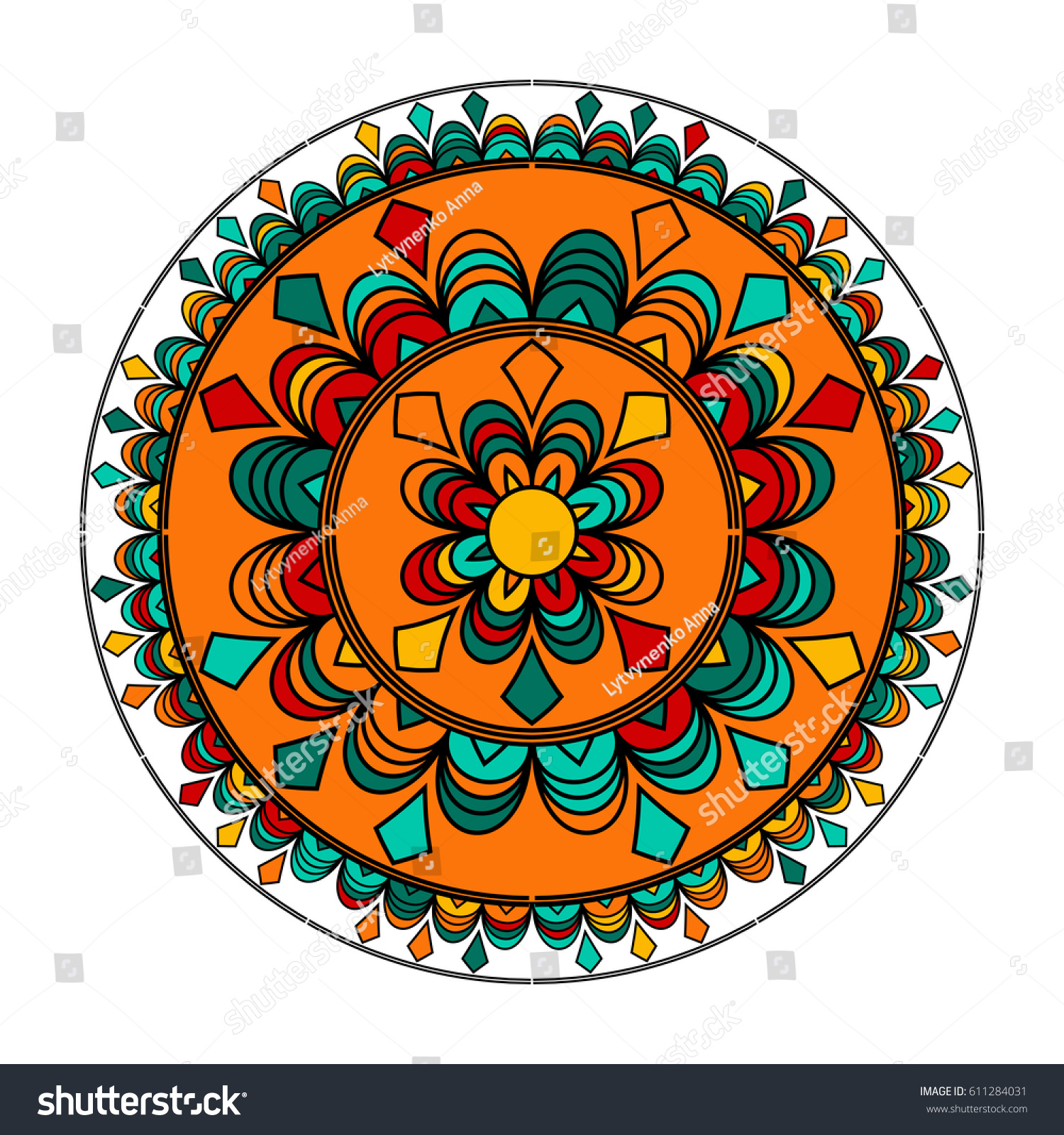 Download Edit Vectors Free Online - Flower mandala | Shutterstock ...