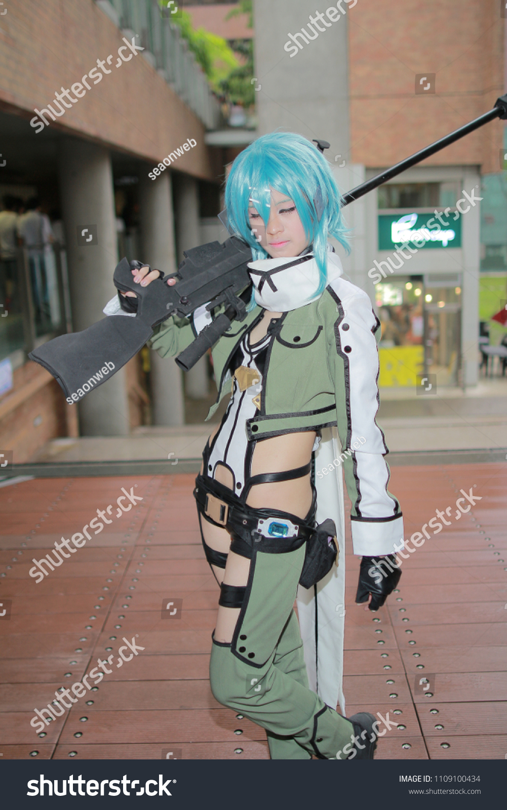 Unidentified Japanese Anime Cosplay Pose Japan Stock Photo Edit Now