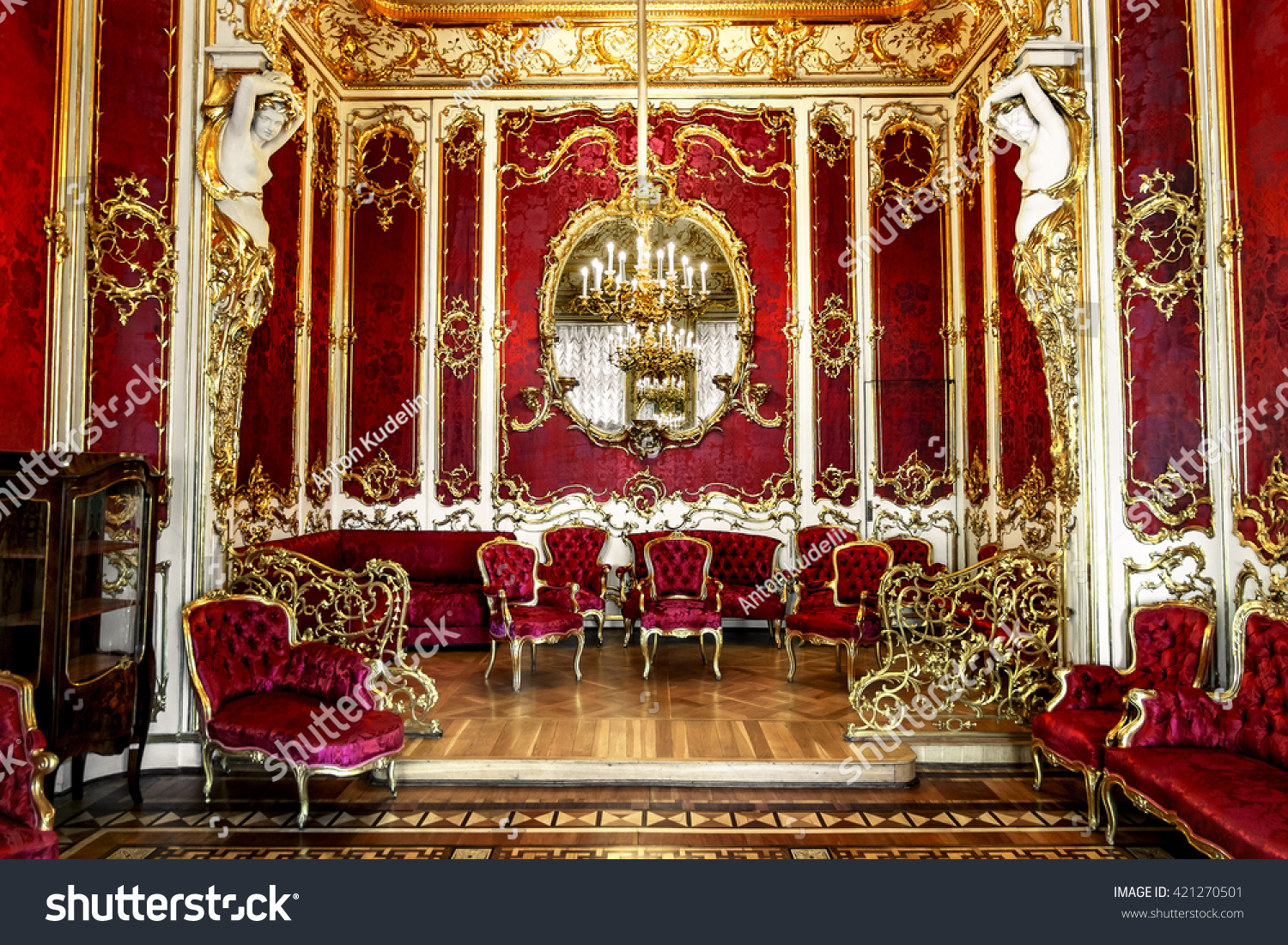 17 April 2016 Saintpetersburg Boudoir Empress Stock Photo 421270501 ...