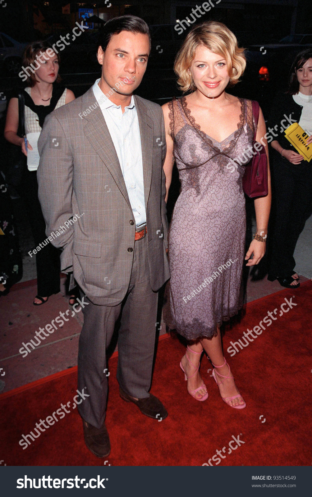 25aug98 Actress Amanda De Cadenet Boyfriend Stock Photo 93514549 ...