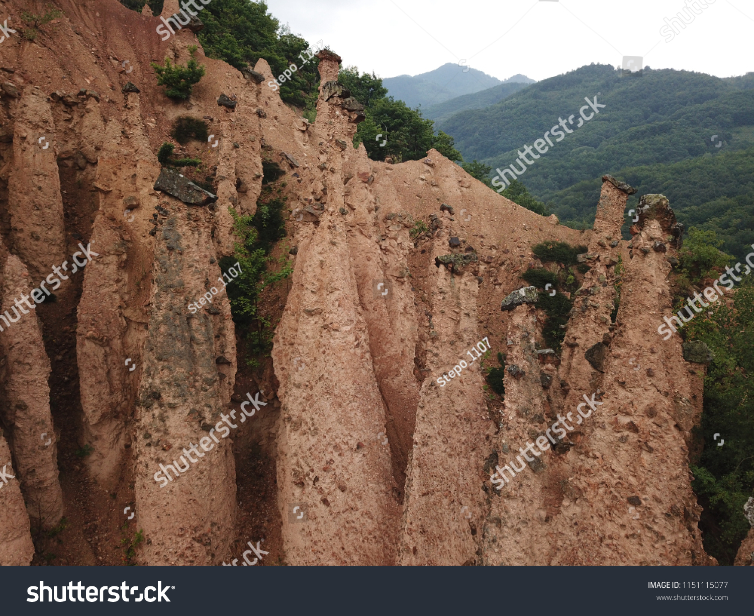 Meaning Devils Town Peculiar Rock Formation Stock Photo Edit Now