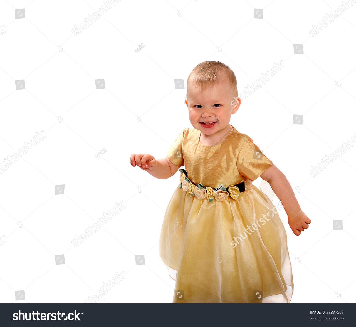 pale yellow dress for little girl