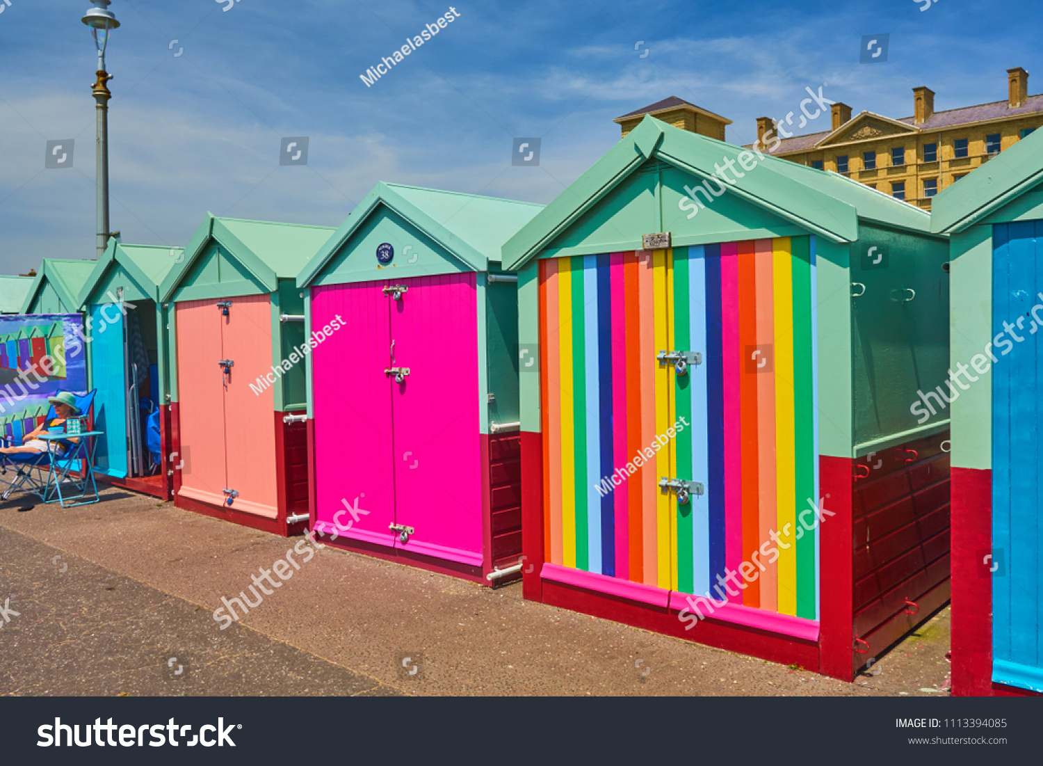 Brighton Hove East Sussex England June Stock Photo Edit Now 1113394085