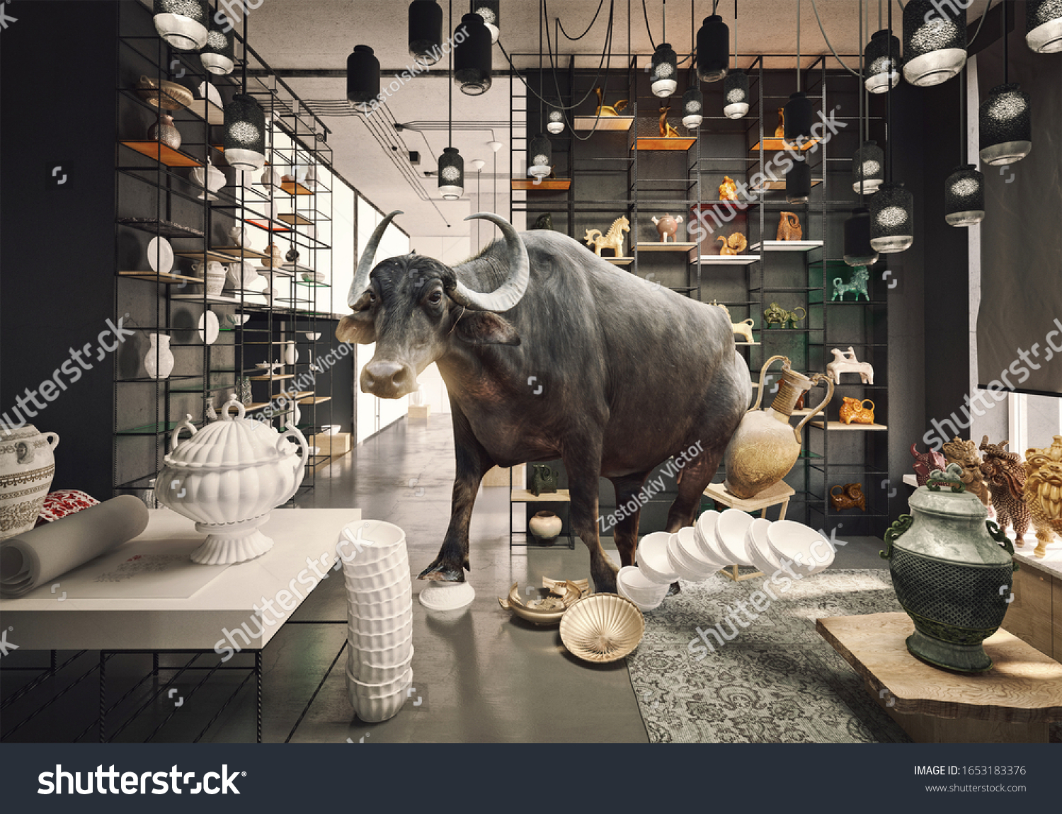 bull-in-a-china-shop-story-art-education