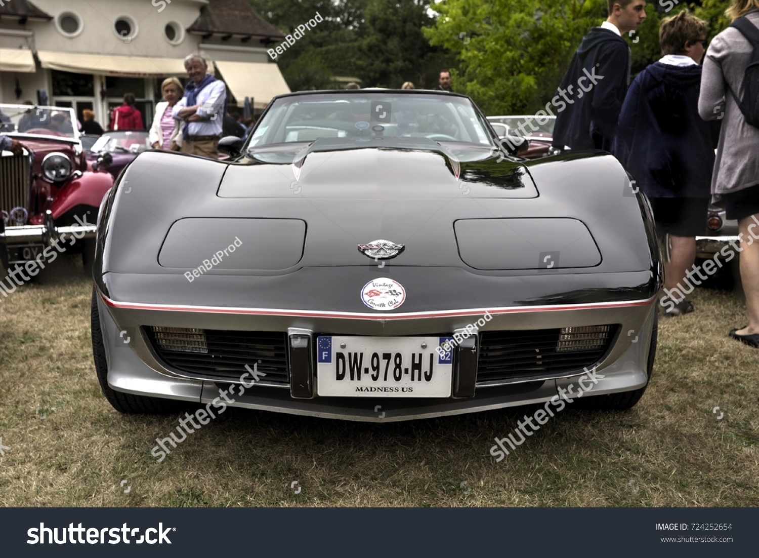 American Muscle V8 Chevrolet Corvette Stingray Stock Photo Edit Now