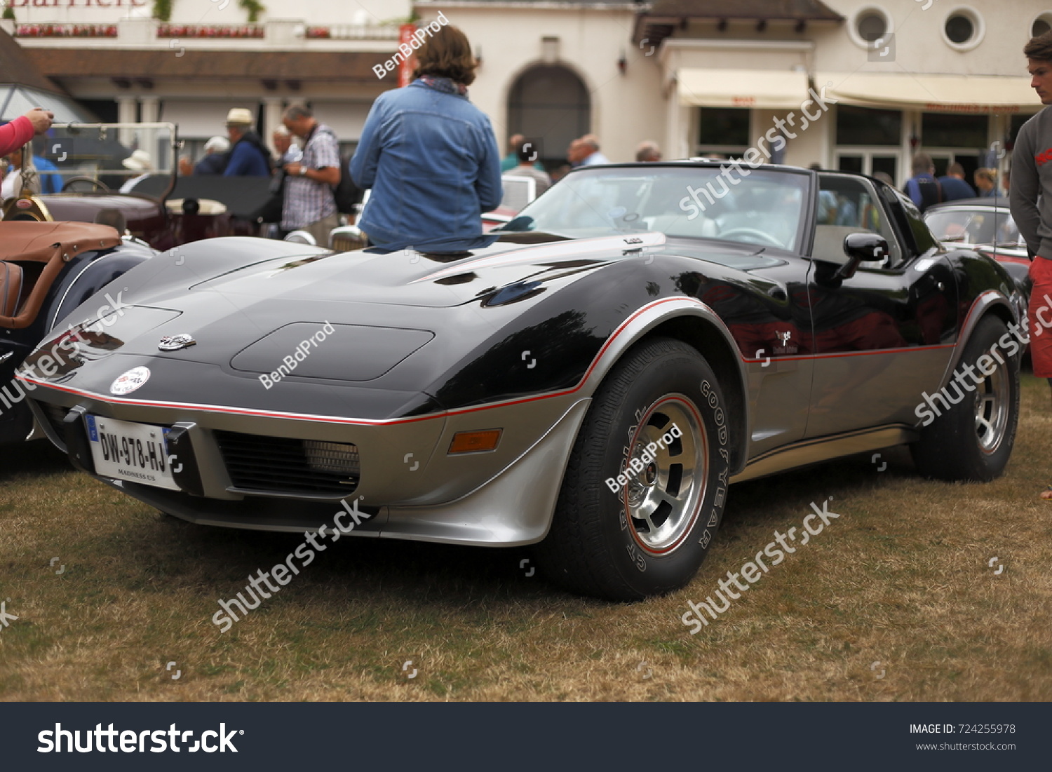 American Muscle V8 Chevrolet Corvette Stingray Stock Photo Edit Now