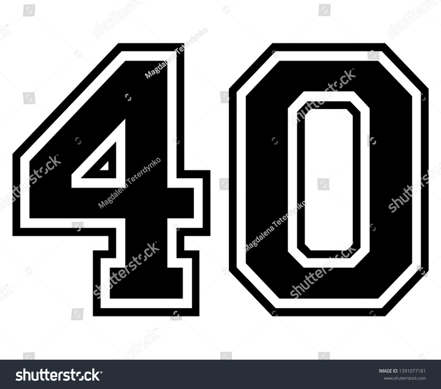40 jersey