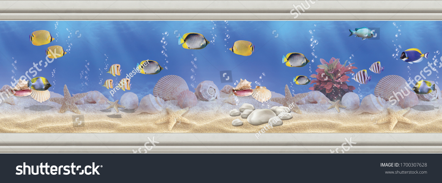 3D Aquarium customizable wallpaper