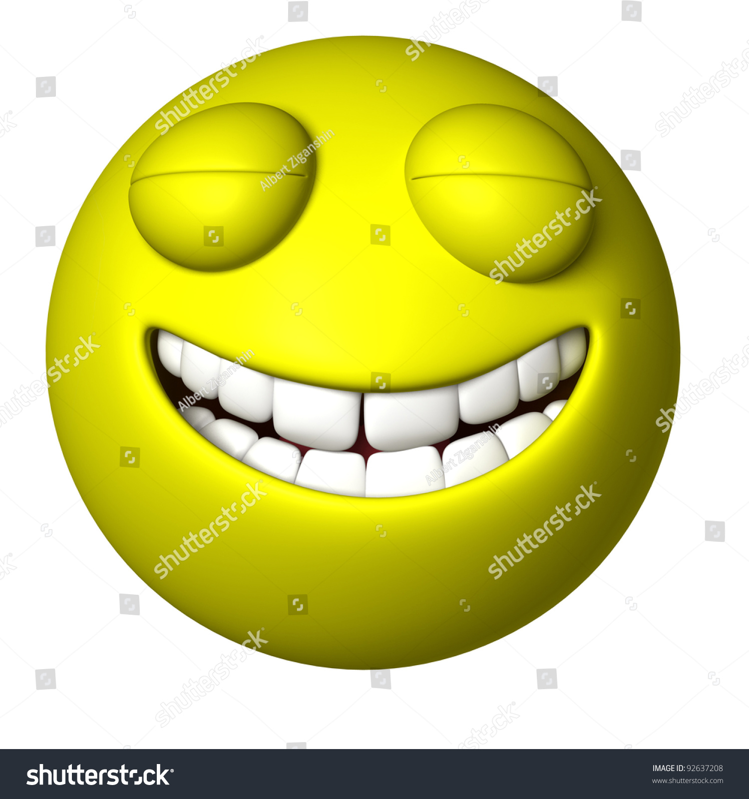 3d Emotion Face Stock Illustration 92637208 - Shutterstock