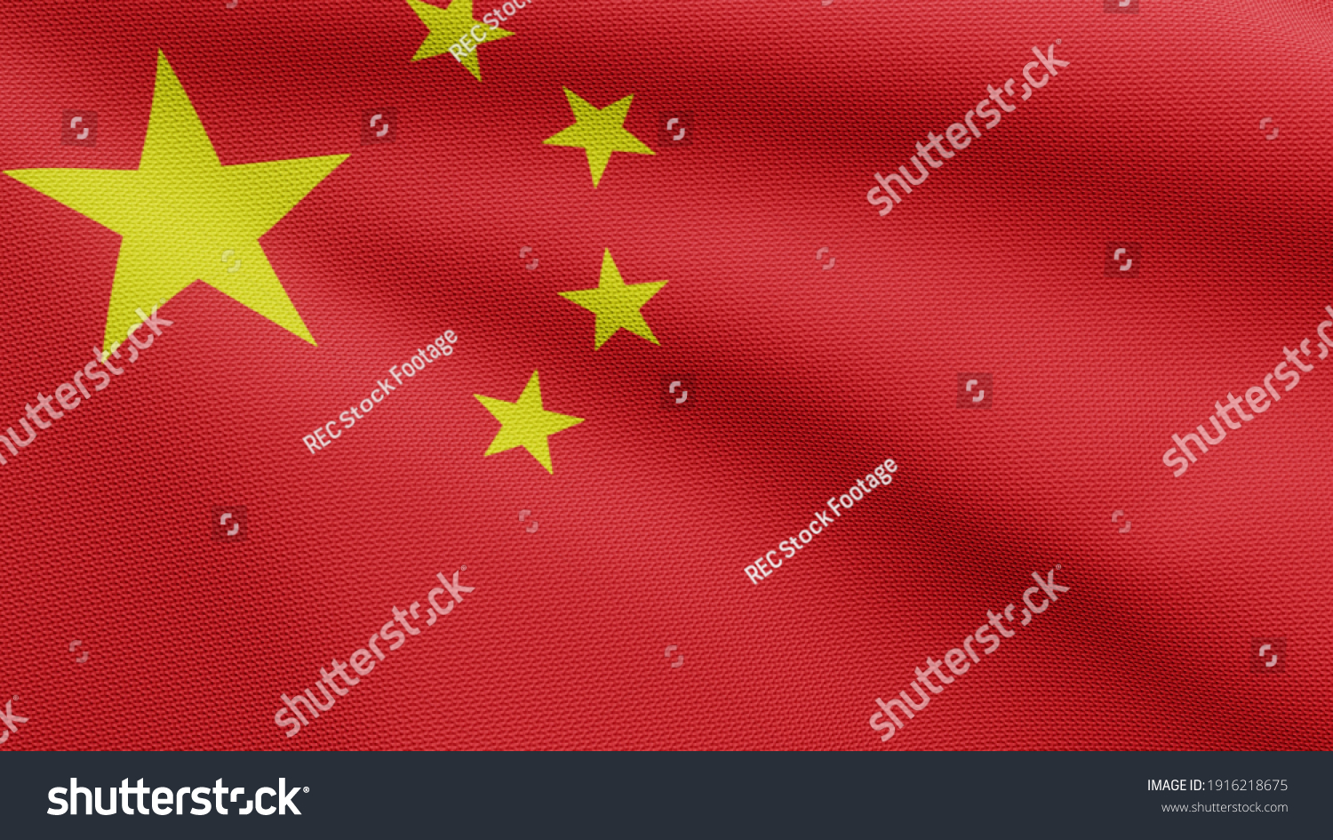 3d Illustration Chinese Flag Waving Wind Stock Illustration 1916218675 3d Illustration Chinese Flag Waving Wind Stock Illustration 1916218675