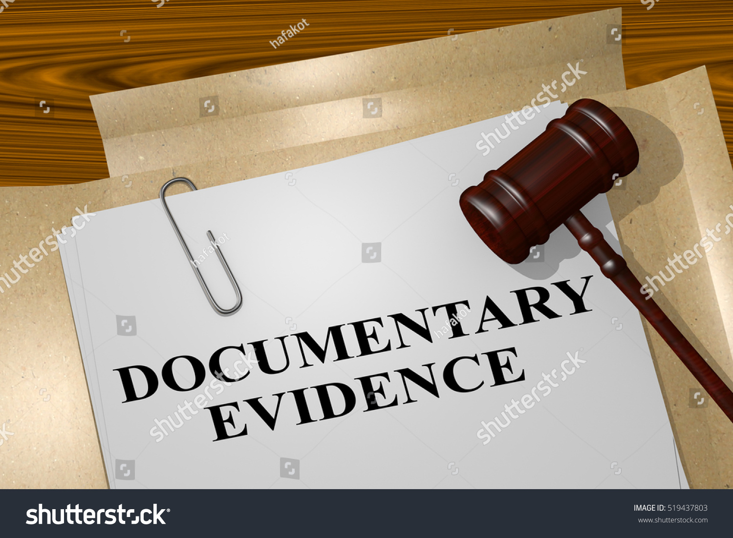 presentation of documentary evidence