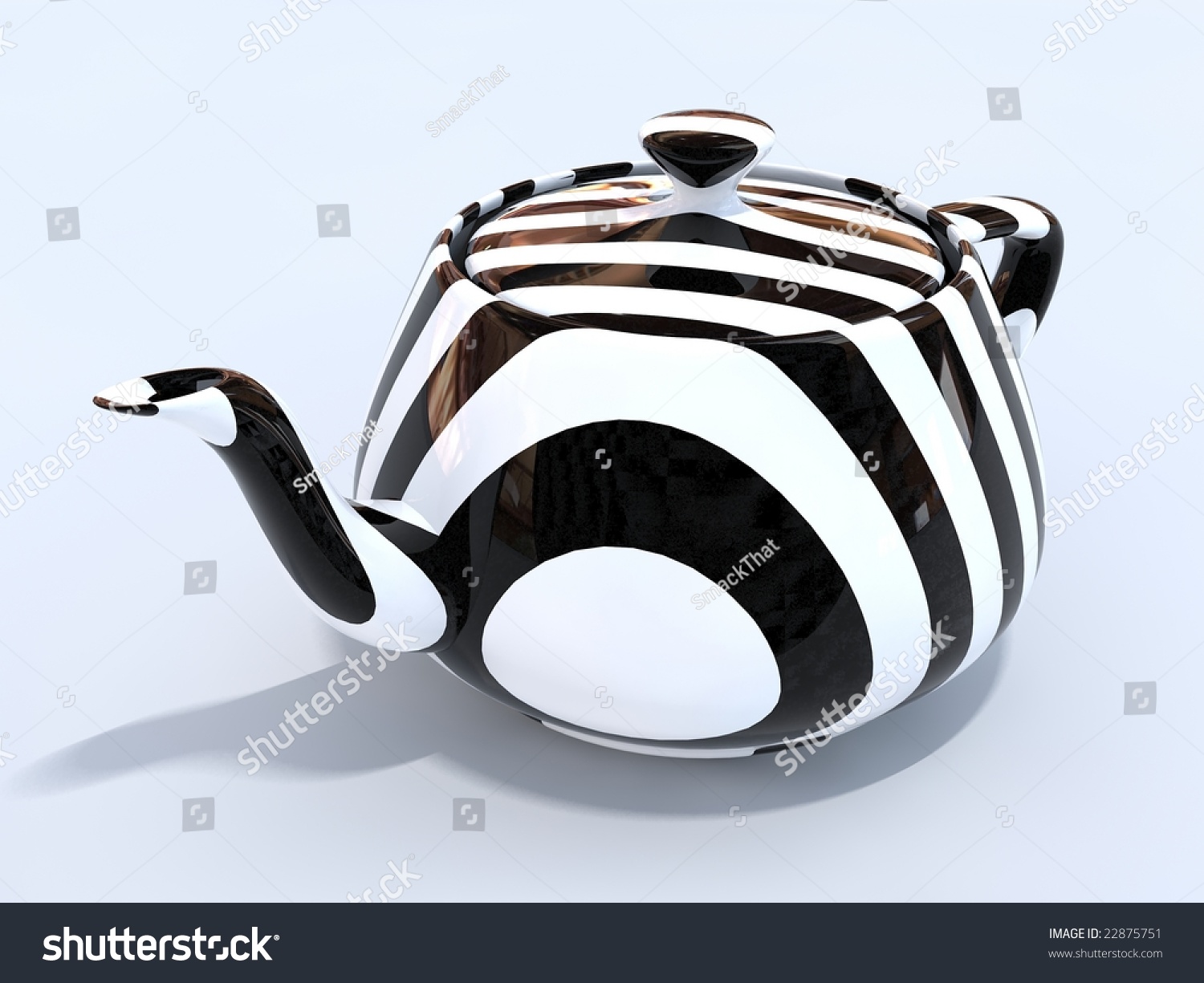 Download 3D Teapot Svg Free - Vector 3d Illustration Of A Tea ...