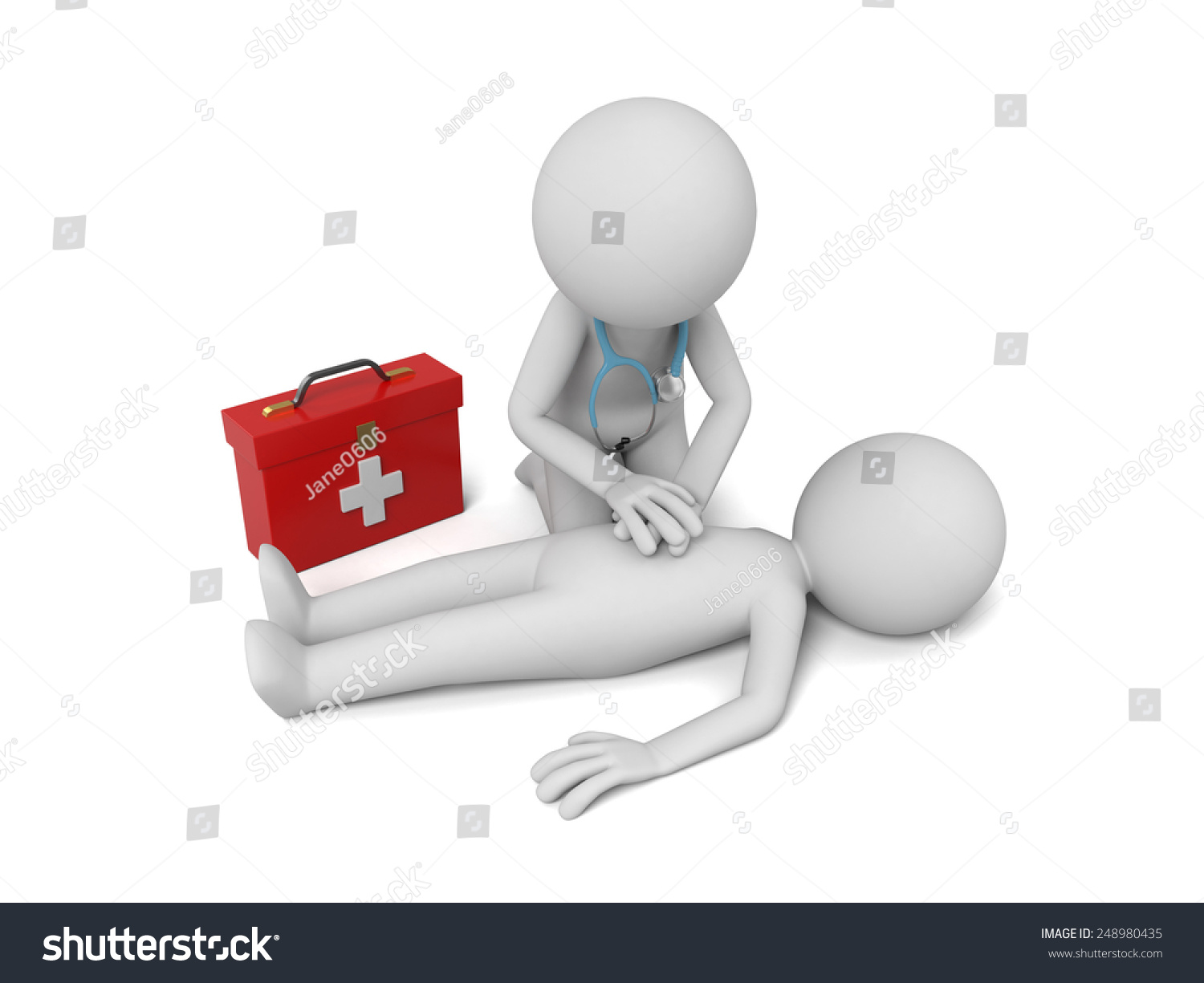 3d-people-providing-first-aid-support-stock-illustration-248980435