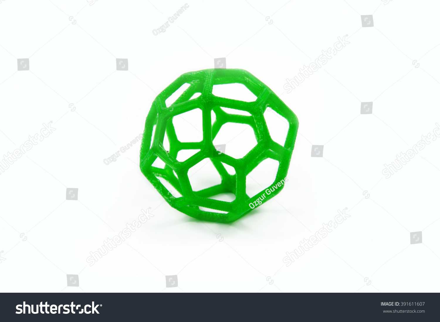 3d Printed Sphere Shaped Object Stock Photo (Edit Now) 391611607