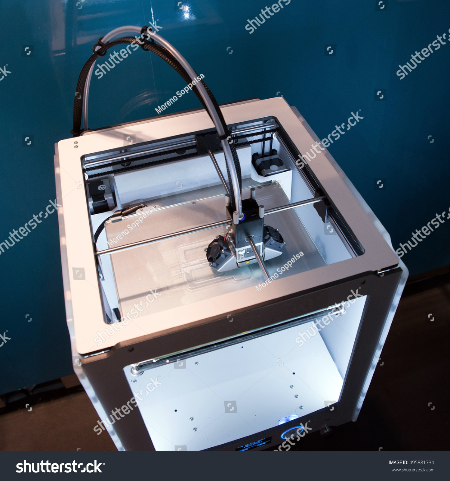 3d Printer Fdm Fused Deposition Modeling Stock Photo 495881734 ...