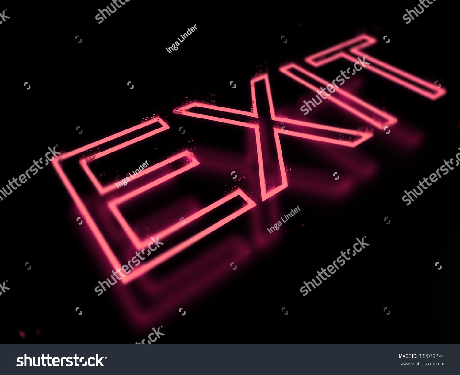 2,074 Neon exit sign Images, Stock Photos & Vectors | Shutterstock