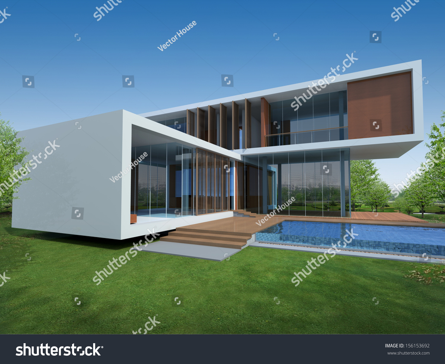 3d ender ropical Modern House Green Stock Illustration 156153692 ... 3d ender ropical Modern House Green Stock Illustration 156153692 ... - ^