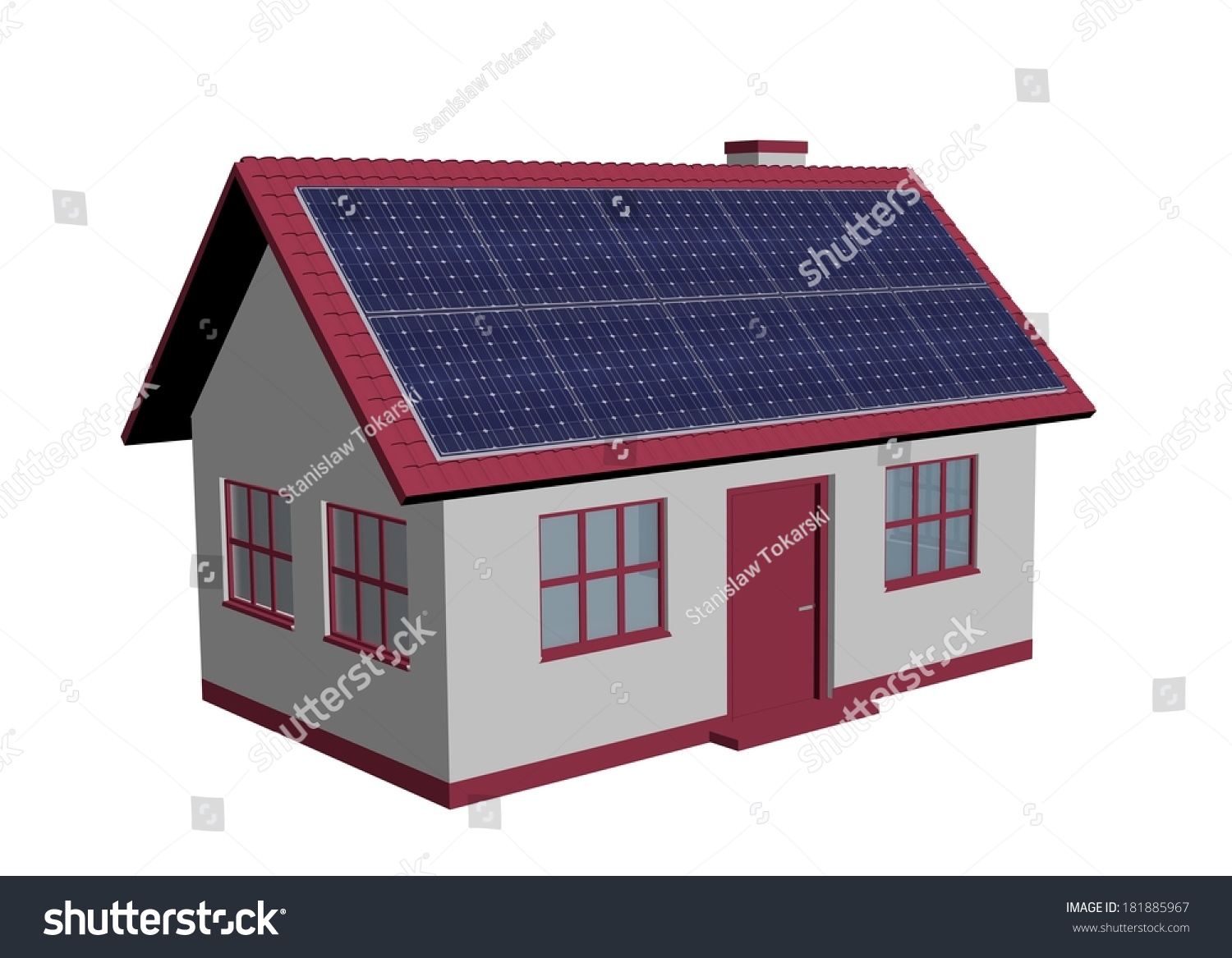 Building a solar house model Building a solar house model