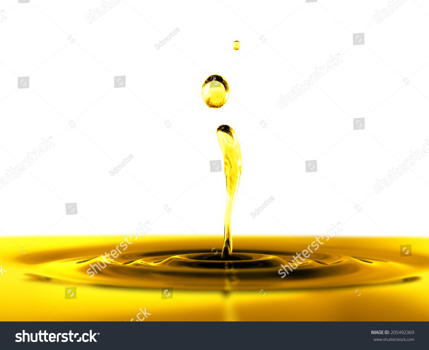 3d Rendered Oil Drop Splash On Stock Illustration 205492369 - Shutterstock