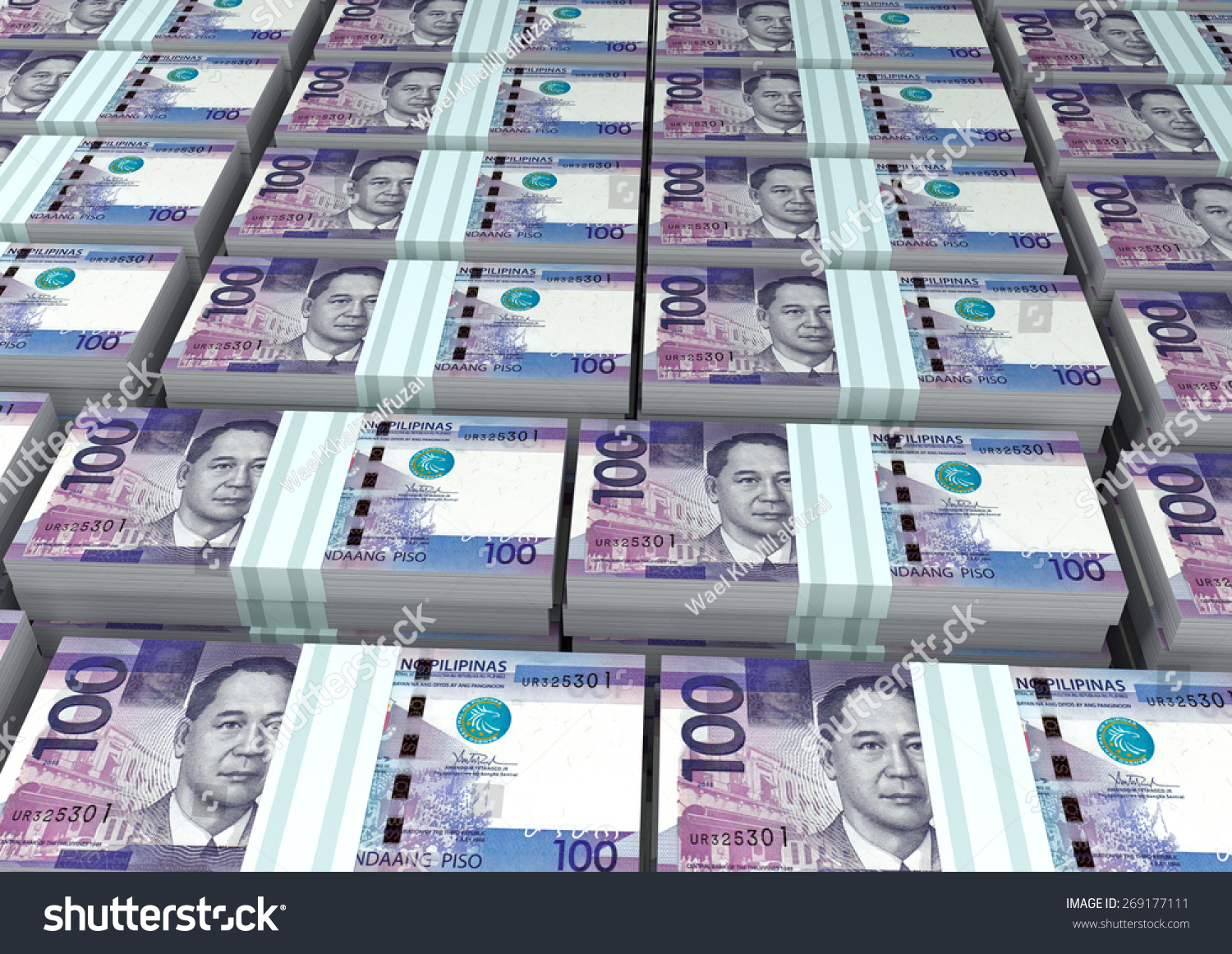 3d Stack Piles Of Philippines Money Stock Photo 269177111 : Shutterstock