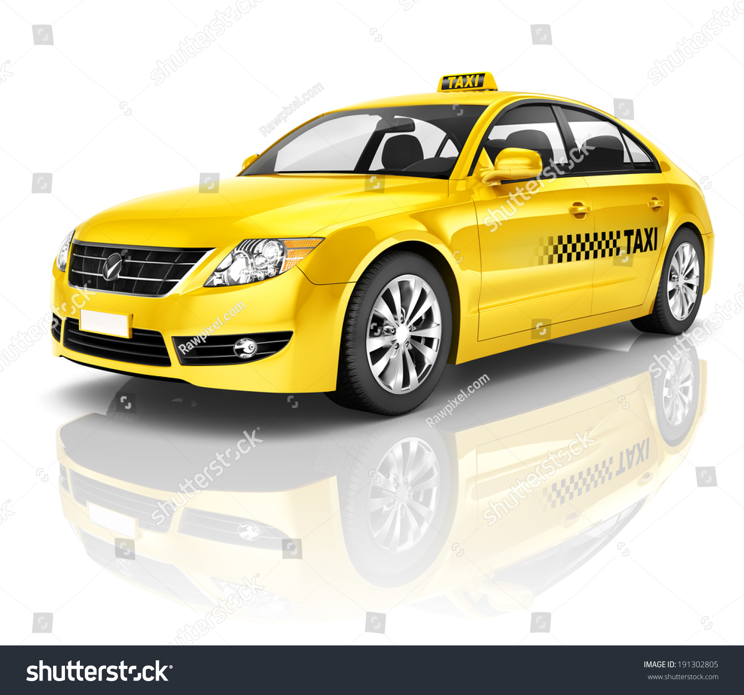 黄色出租车图片大全-黄色出租车高清图片下载-觅知网