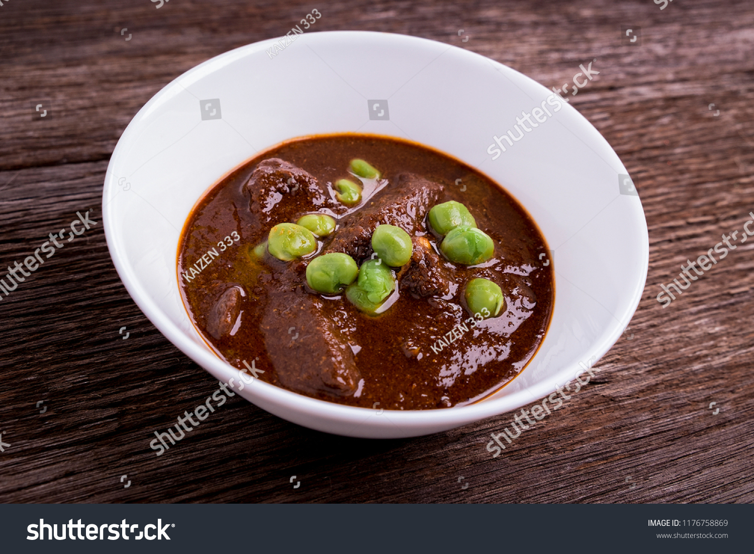 Daging Masak Hitam Malay Culture Dish Stock Photo Edit Now 1176758869