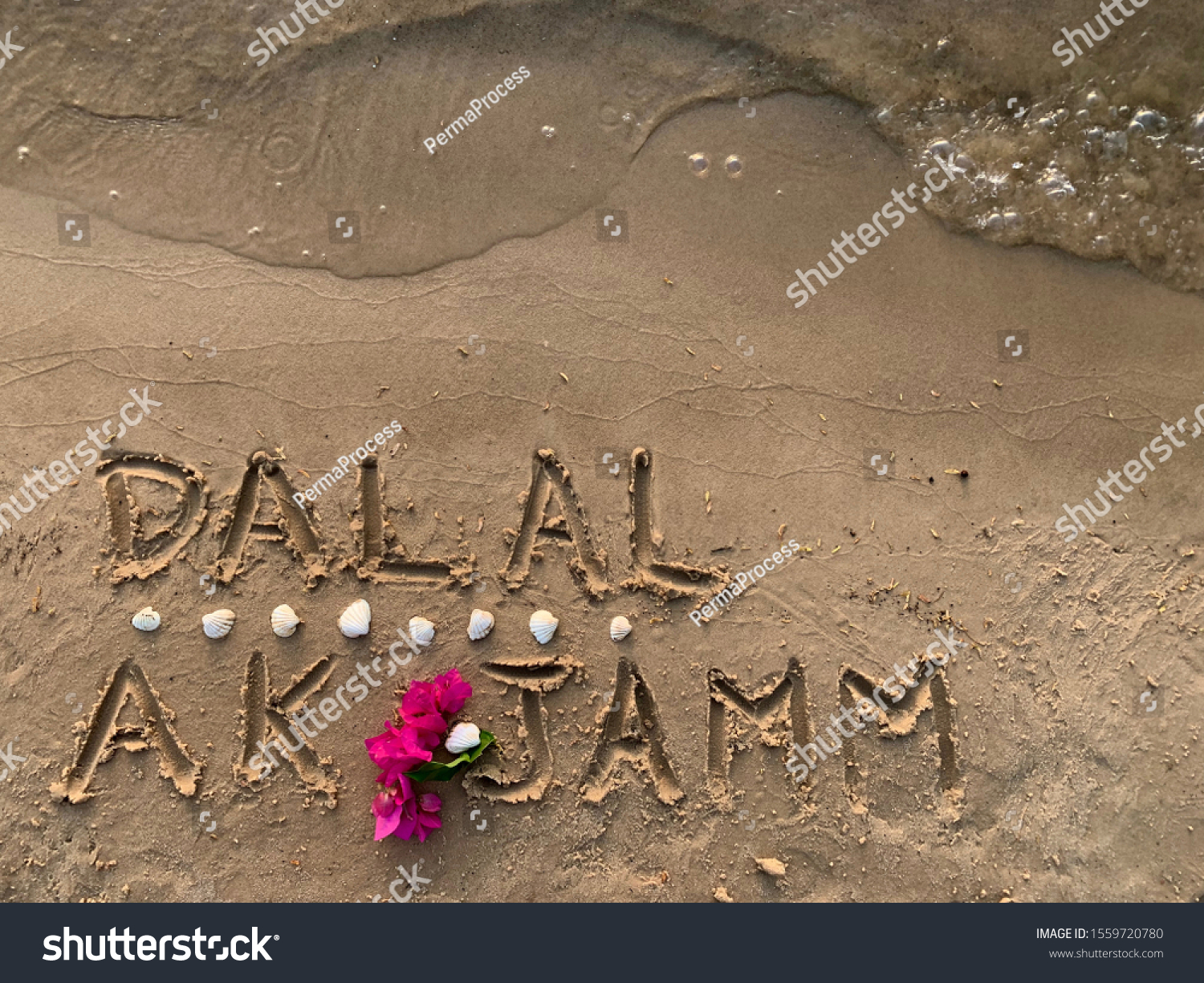 Dalal Ak Jamm Meaning Welcome Make Stock Photo Edit Now