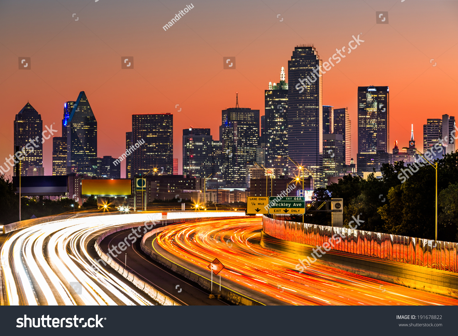 Dallas Skyline Photo