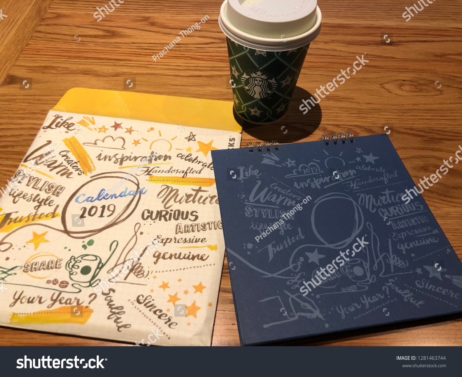 Starbucks calendar 20 รายการ ภาพ ภาพสต็อกและเวกเตอร์ Shutterstock