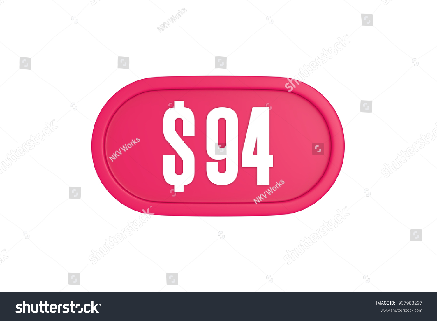 94-dollars-3d-sign-pink-color-stock-illustration-1907983297