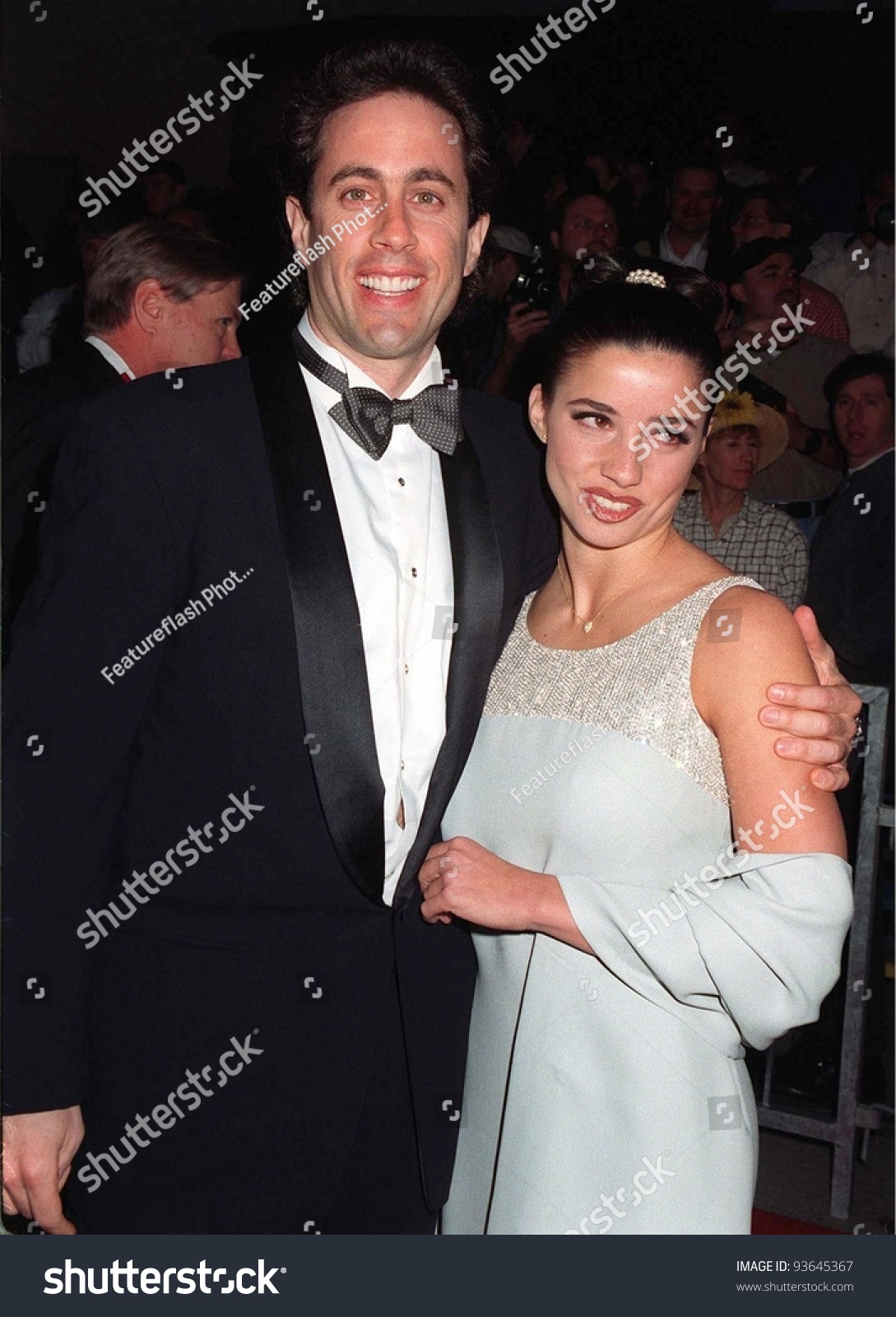 22feb97 Actor Jerry Seinfeld Girlfriend Shosanna Stock Photo 93645367 ...