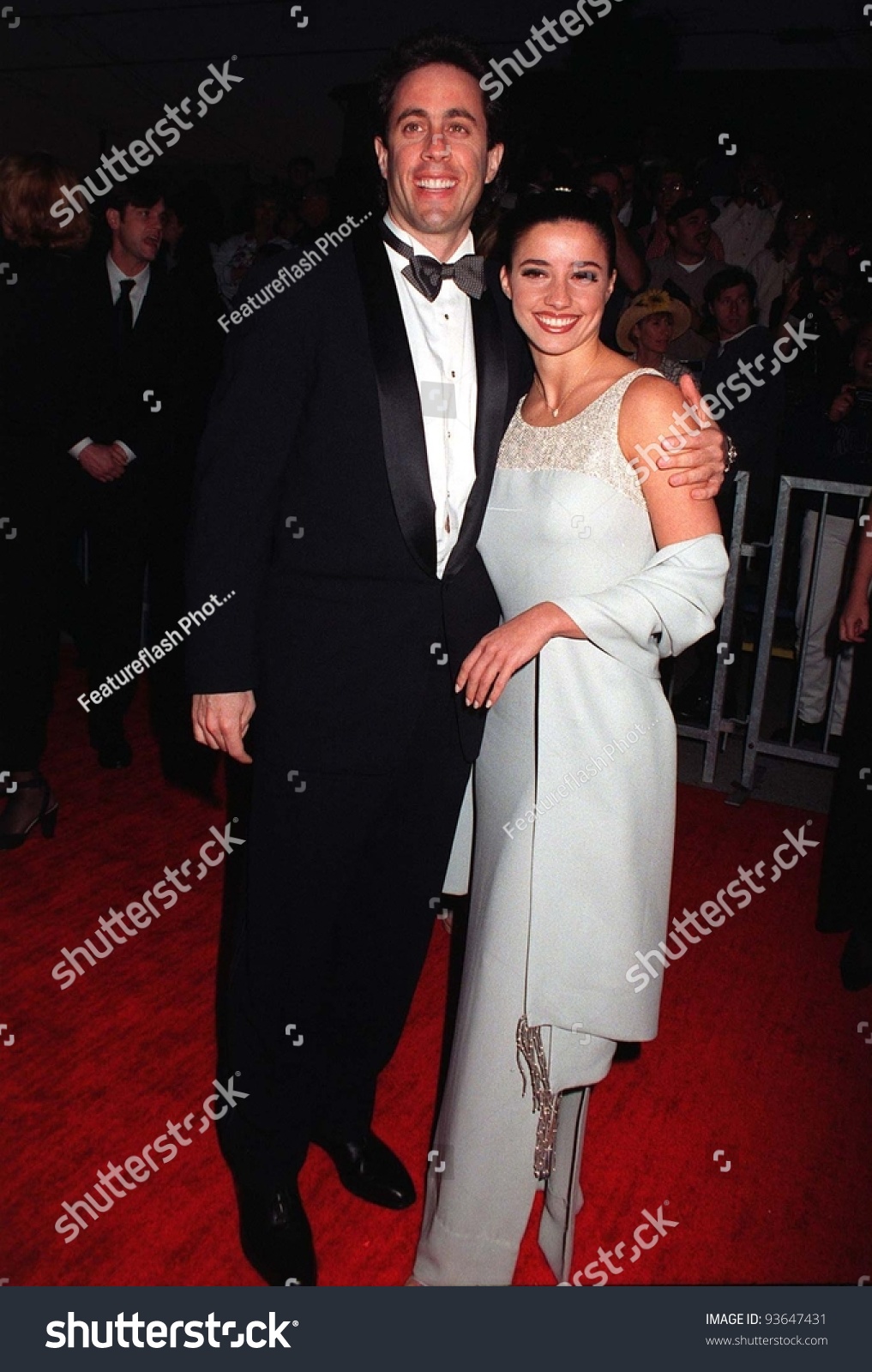 22feb97: Actor Jerry Seinfeld & Girlfriend Shosanna Lonstein At The ...